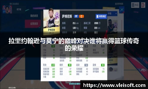 拉里约翰逊与莫宁的巅峰对决谁将赢得篮球传奇的荣耀